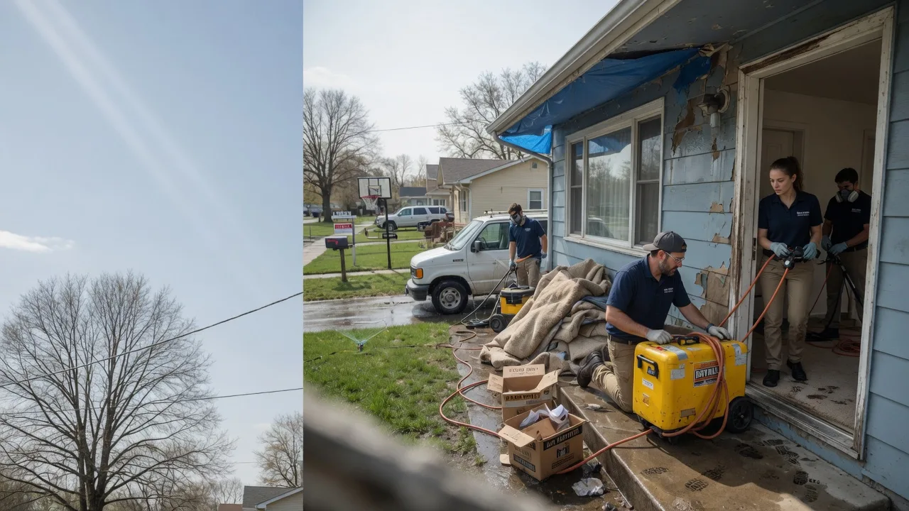 Basement Flood Cleanup in Gifford, IL near me